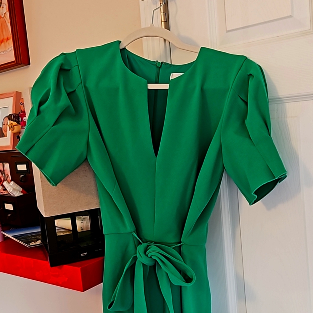 Donna Morgan Green Dress